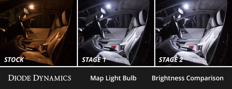 Diode Dynamics 06-12 Chevrolet Impala Interior LED Kit Cool White Stage 2