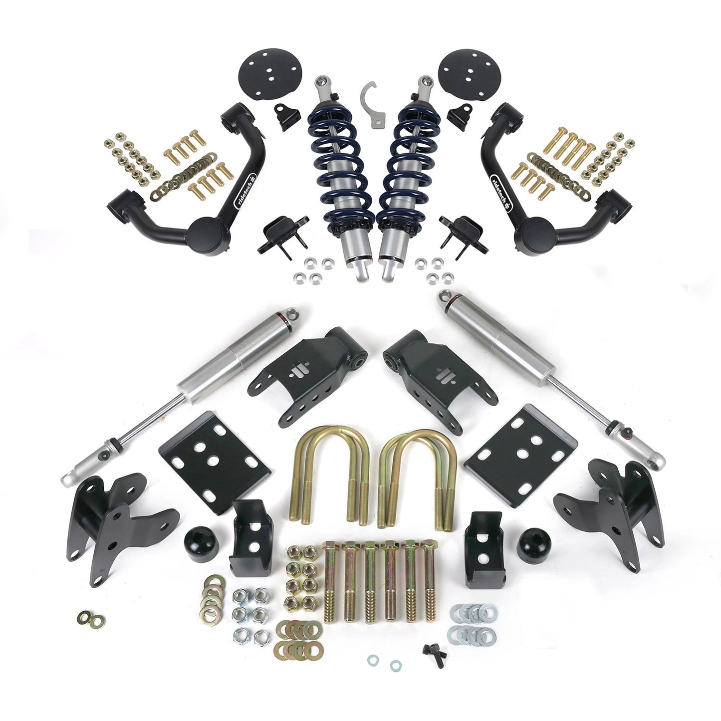 Ridetech 2015+ Ford F150 4WD Front and Rear Lowering System