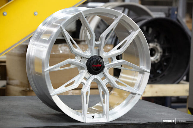 Vossen x Novitec NF11 21x10 ET:29 Brushed - Gloss Clear Ferrari SP1/2 Front Wheel