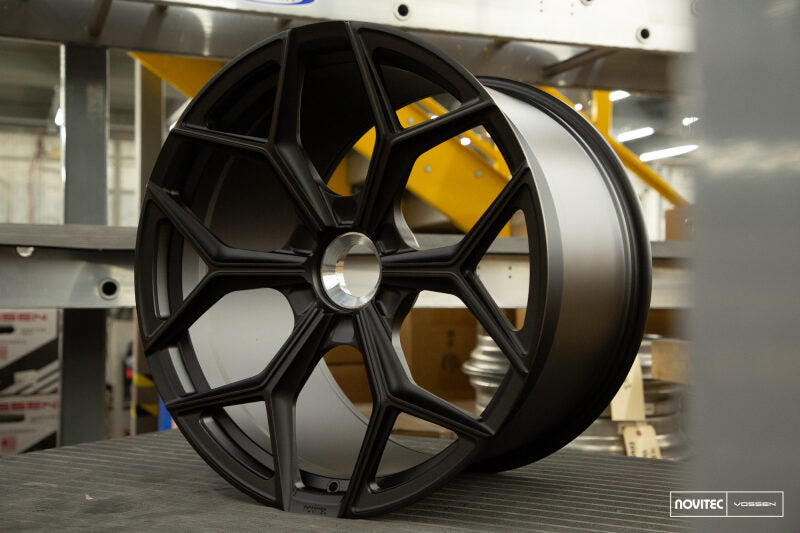 Vossen x Novitec NL4-Cl 21x12.5 ET:43 Satin Black Lamborghini Huracan Rear Wheel