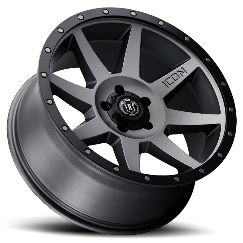 ICON Rebound 20x9 / 6x5.5 / 16mm / 5.625in BS Titanium Wheel