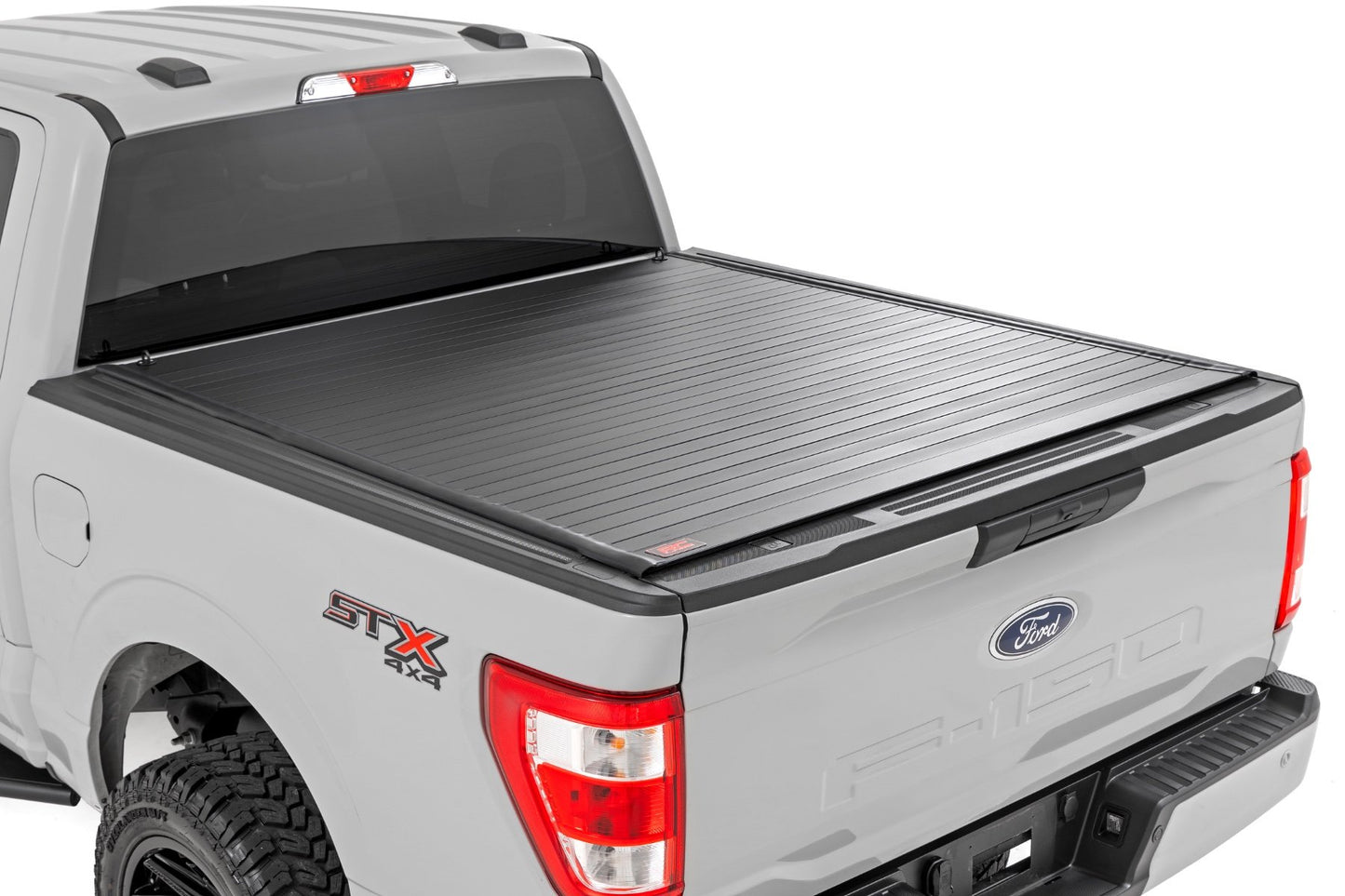 Rough Country Ford Hard Roll Up Bed Cover 15-25 F150 5.5 Foot Bed