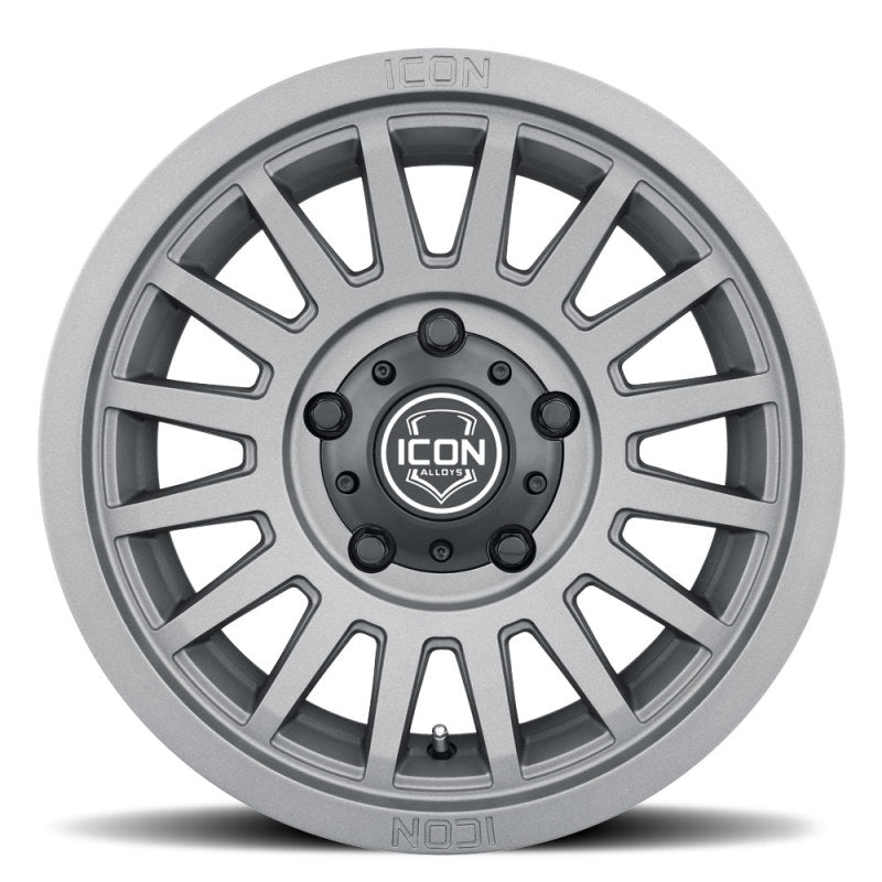 ICON Recon SLX 18x9 6x5.5 BP 25mm Offset 6in BS 95.1mm Hub Bore Charcoal Wheel