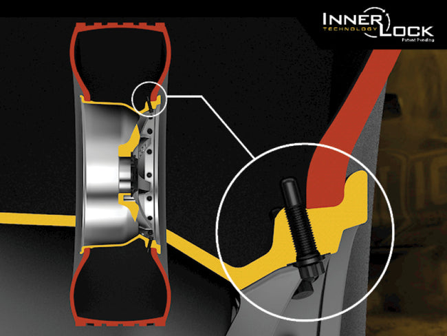 Icon Hammer Pro 17x8.5 / 6x5.5 / 25mm / 5.75in BS - Silver Machined