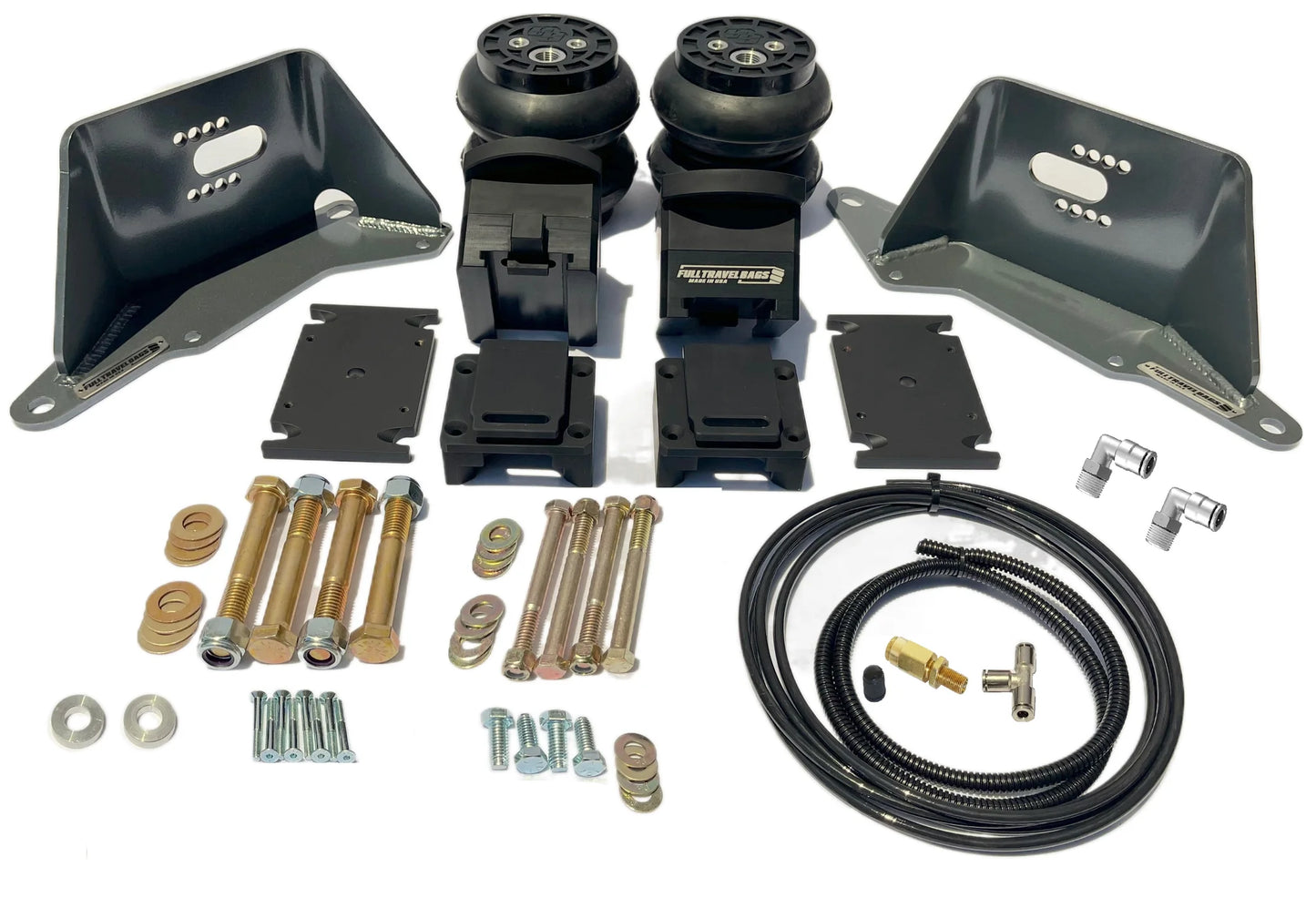 Full Travel Bags 2017-2022 F250, F350 Super Duty Detachable Long Travel Air Bags