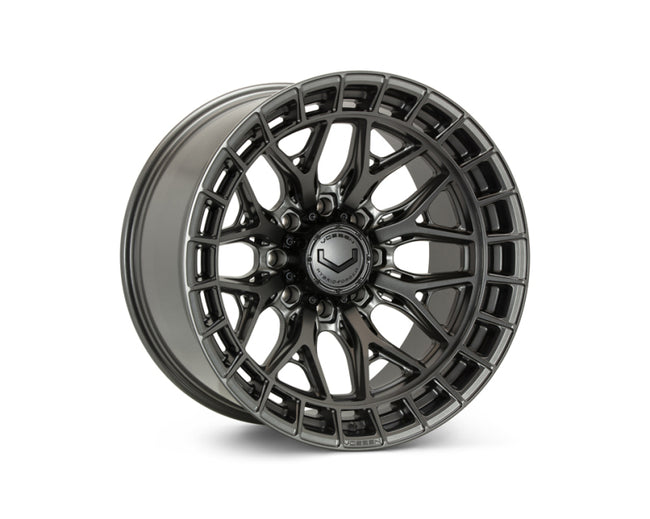 Vossen HFX-1 20x10 - 8x170 - ET18 - Super Deep Face - 125.1 - Matte Gunmetal Wheel
