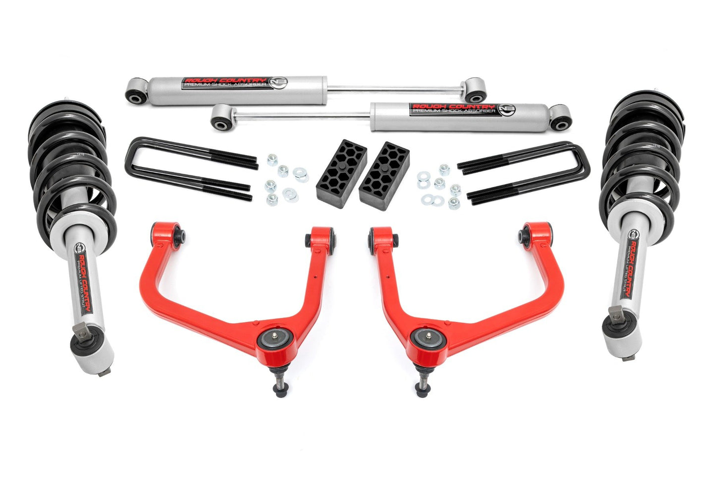 3.5 Inch Lift Kit | N3 Struts | GMC Sierra 1500 2WD/4WD (2019-2025)