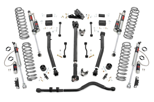 3.5 Inch Lift Kit | Adj Lower | FR D/S | M1R | Jeep Wrangler Unlimited (24-26)