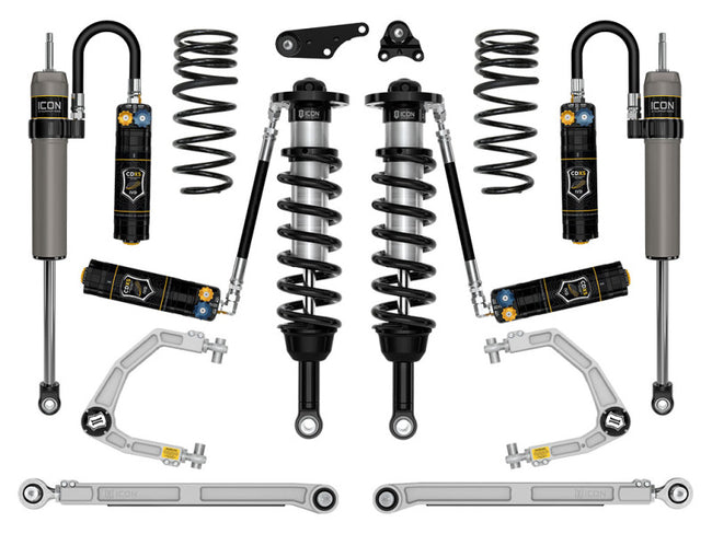 Icon 24-26 Toyota Tacoma 1.25-3in Stage 9 Suspension System w/ Billet UCA & Triple Rate Rear Springs
