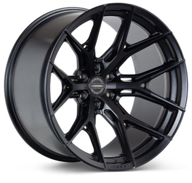 Vossen HF6-4 - 20x9 - 8x180 - ET18 - Super Deep Face - 124.3 - Satin Black Wheel