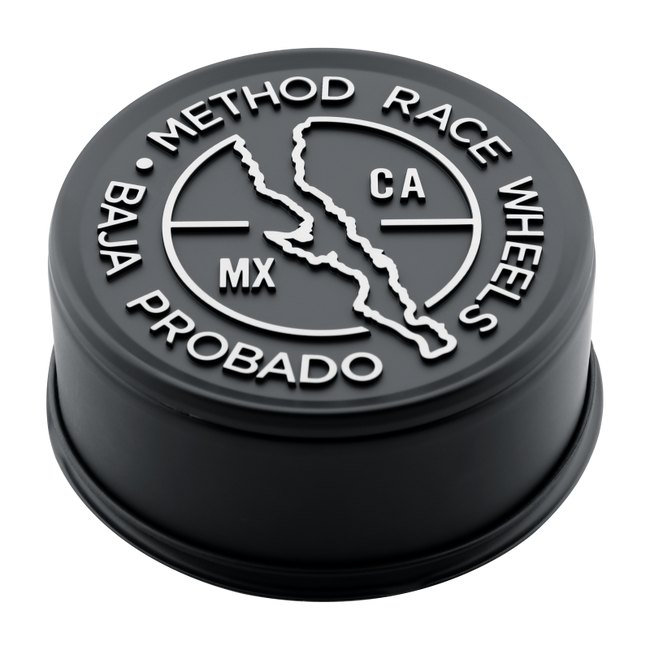 Method Cap 108mm Baja Push Thru - Black