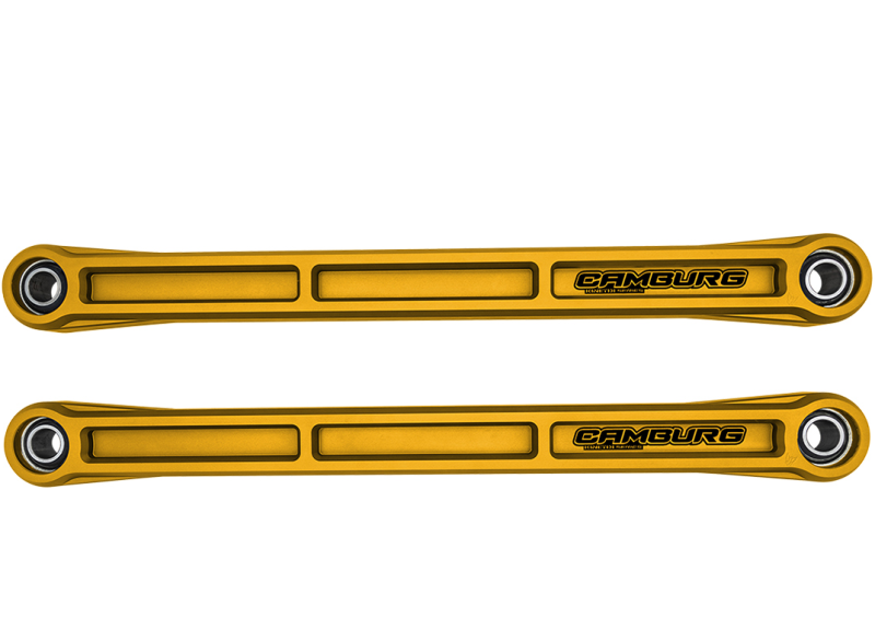 Camburg Ford Bronco 21-24 KINETIK Series Rear Billet Lower Trailing Arm Kit (Gold)