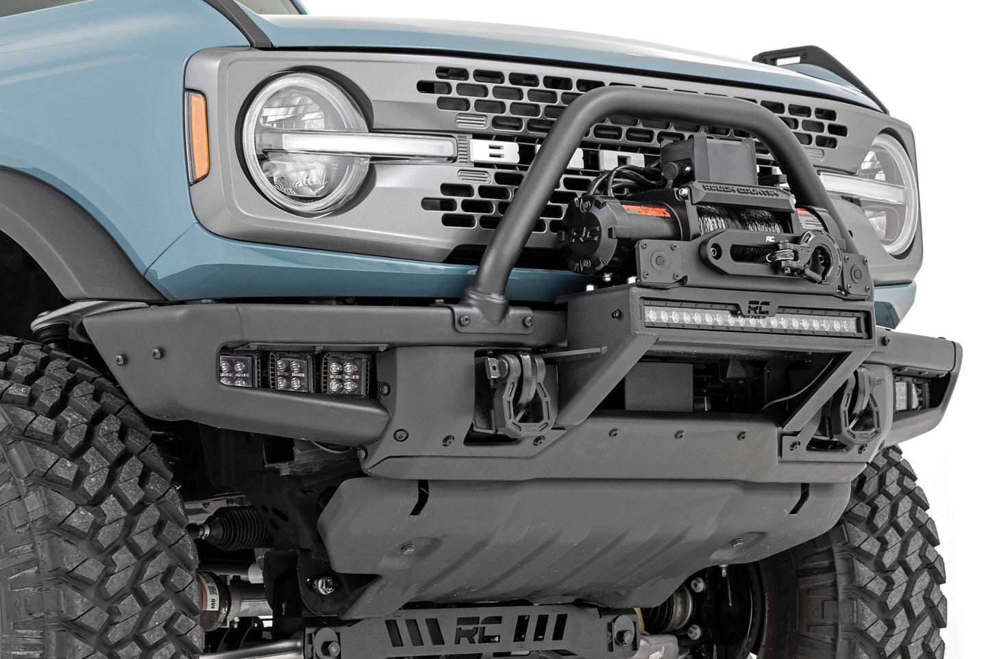 High Winch Mount | All Models | 9500S | Ford Bronco 4WD (2021-2025)