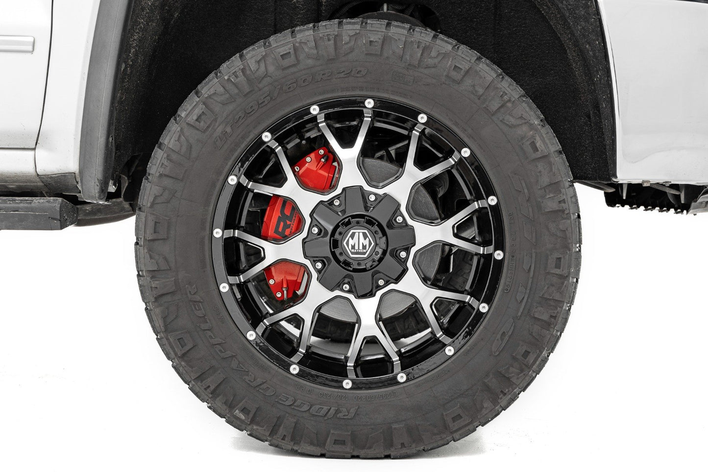 Caliper Covers | Front and Rear | Red | Chevy/GMC Sierra 1500 (19-26)/Silverado 1500 (19-26)