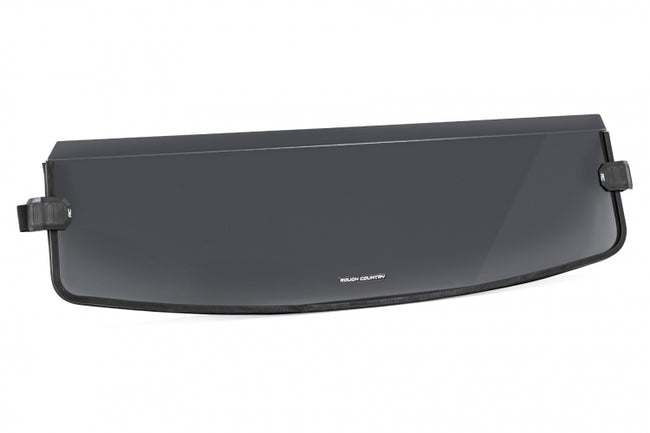 Rough Country Tinted Half Windshield | Scratch Resistant | Polaris Ranger 1000/Ranger XP 900/1000