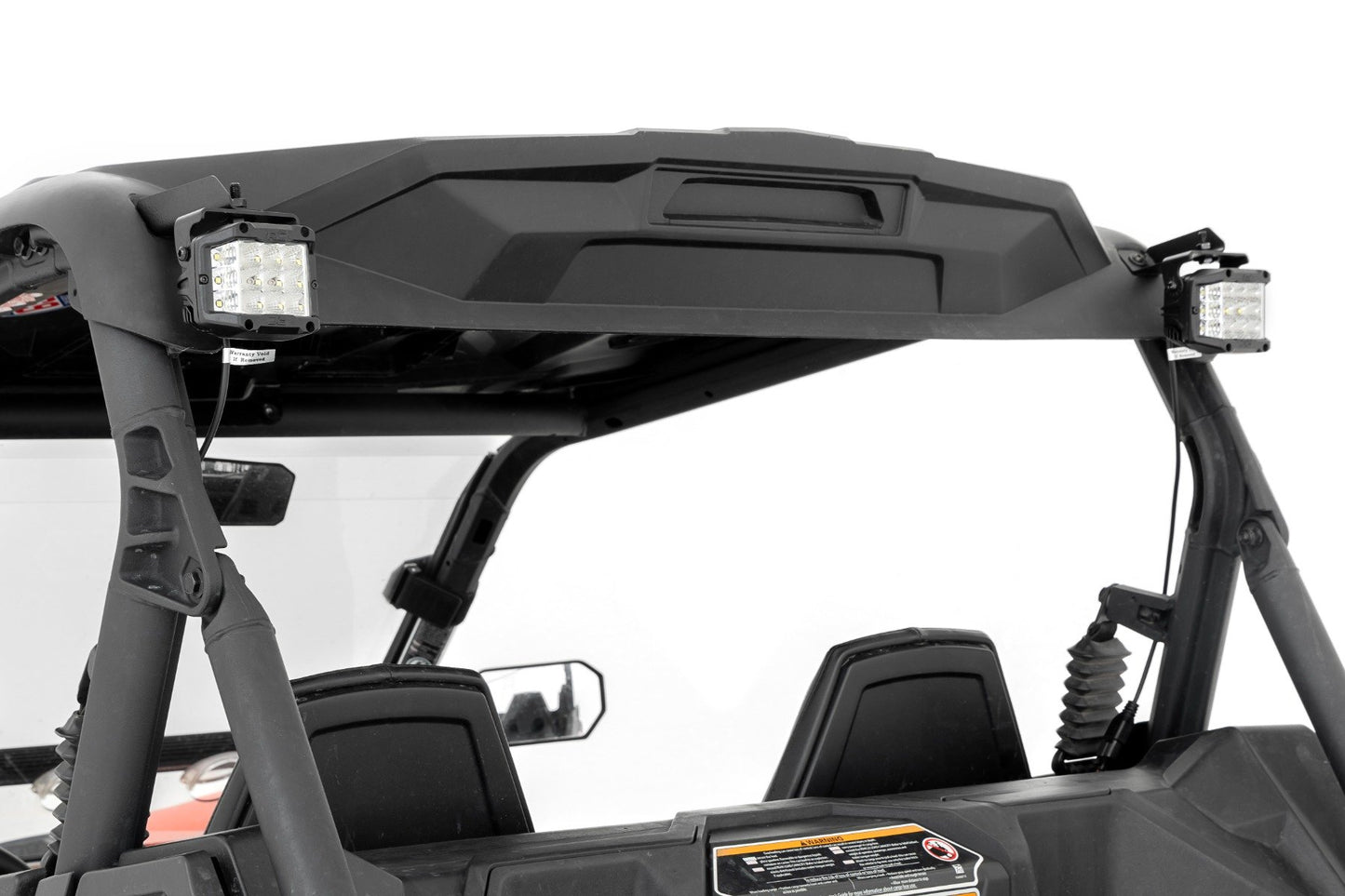 LED Light Kit | Rear Mount | 2" Black Pair | Spot | Can-Am Maverick Sport 1000R