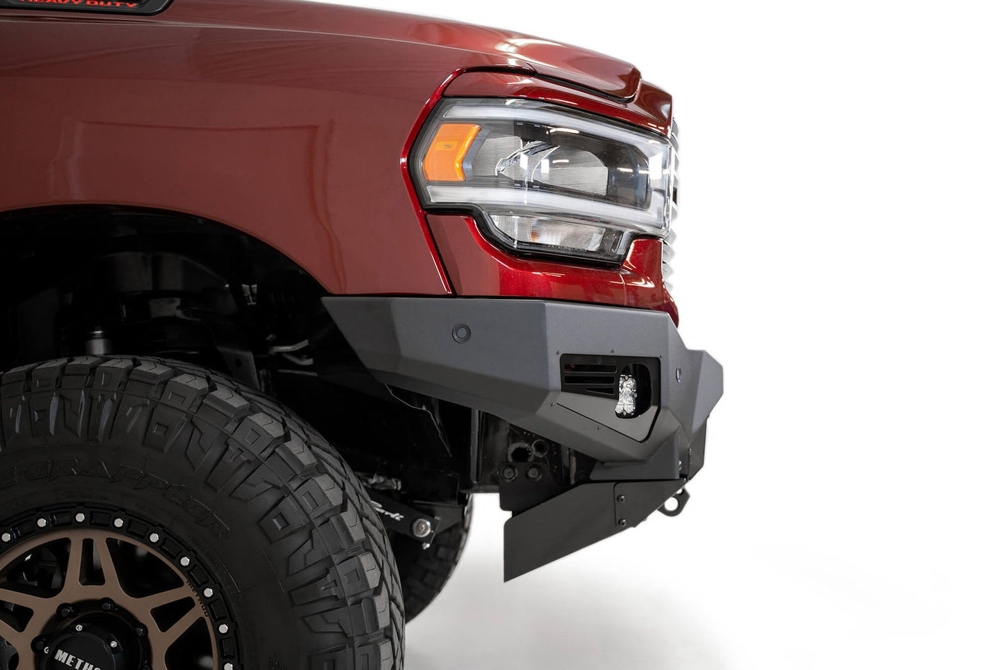 Addictive Desert Designs 2019-2023 RAM 2500/3500 Bomber Front Bumper (For Baja Designs Lights)