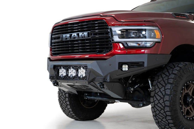 Addictive Desert Designs 2019-2023 RAM 2500/3500 Bomber Front Bumper (For Baja Designs Lights)