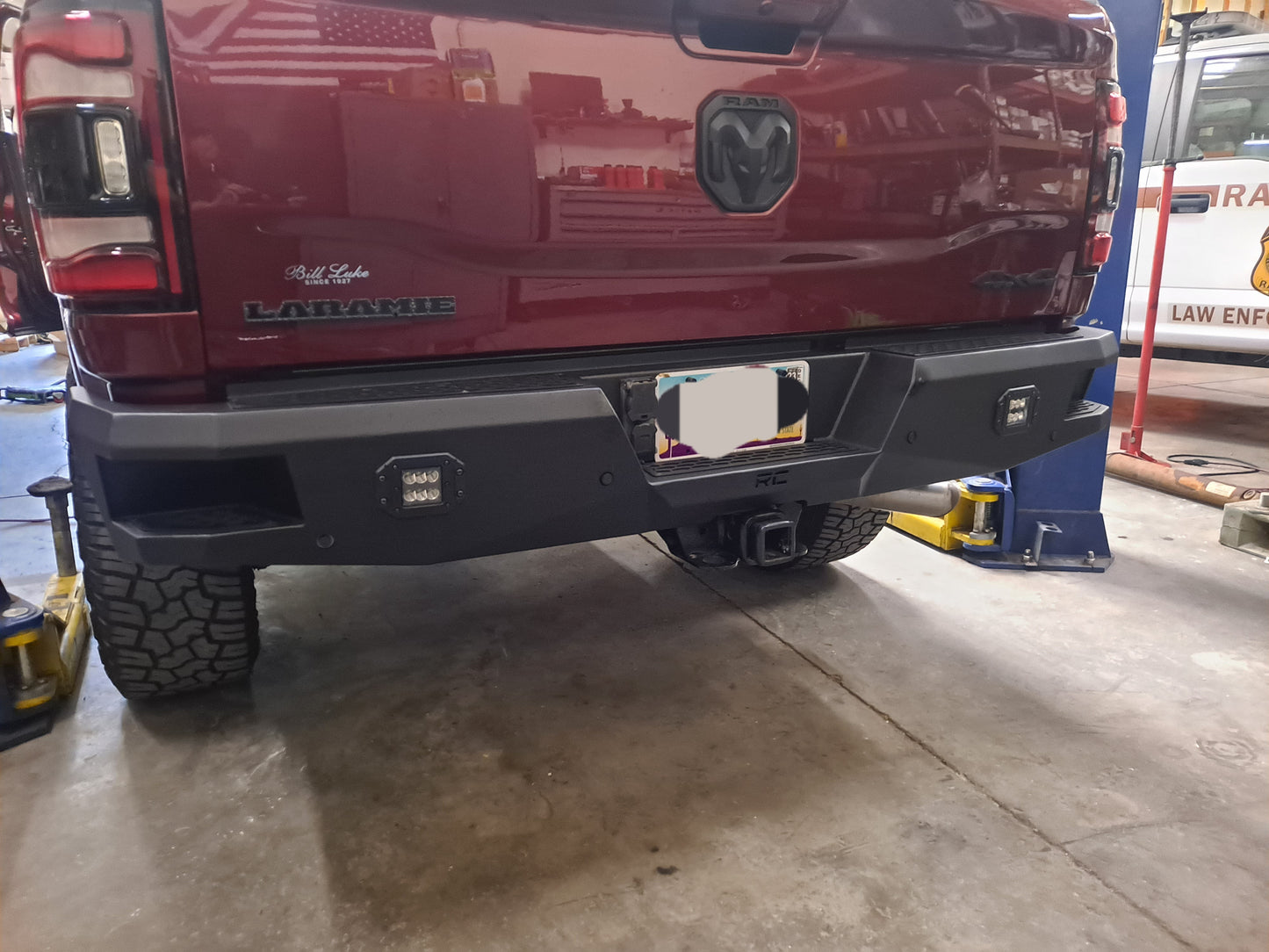 Rough Country Rear Bumper 10-24 Ram 2500 2WD/4WD