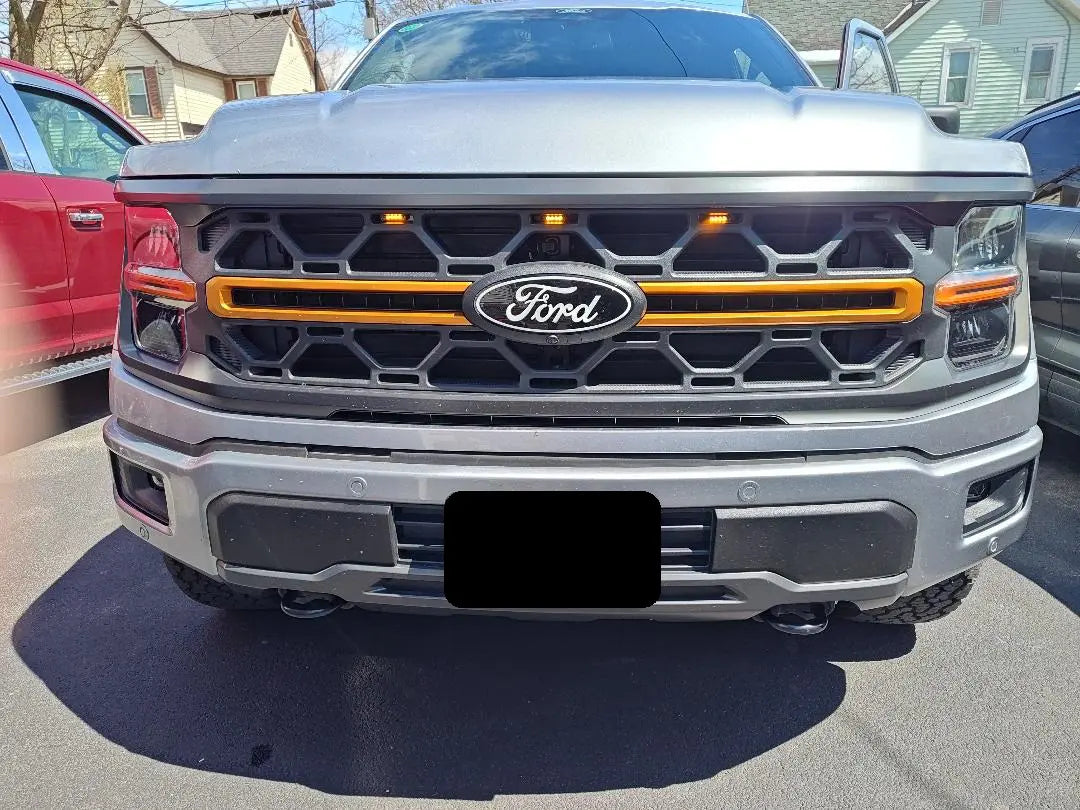 Custom Auto Works 2024 F-150 Tremor Raptor Style Grill Light