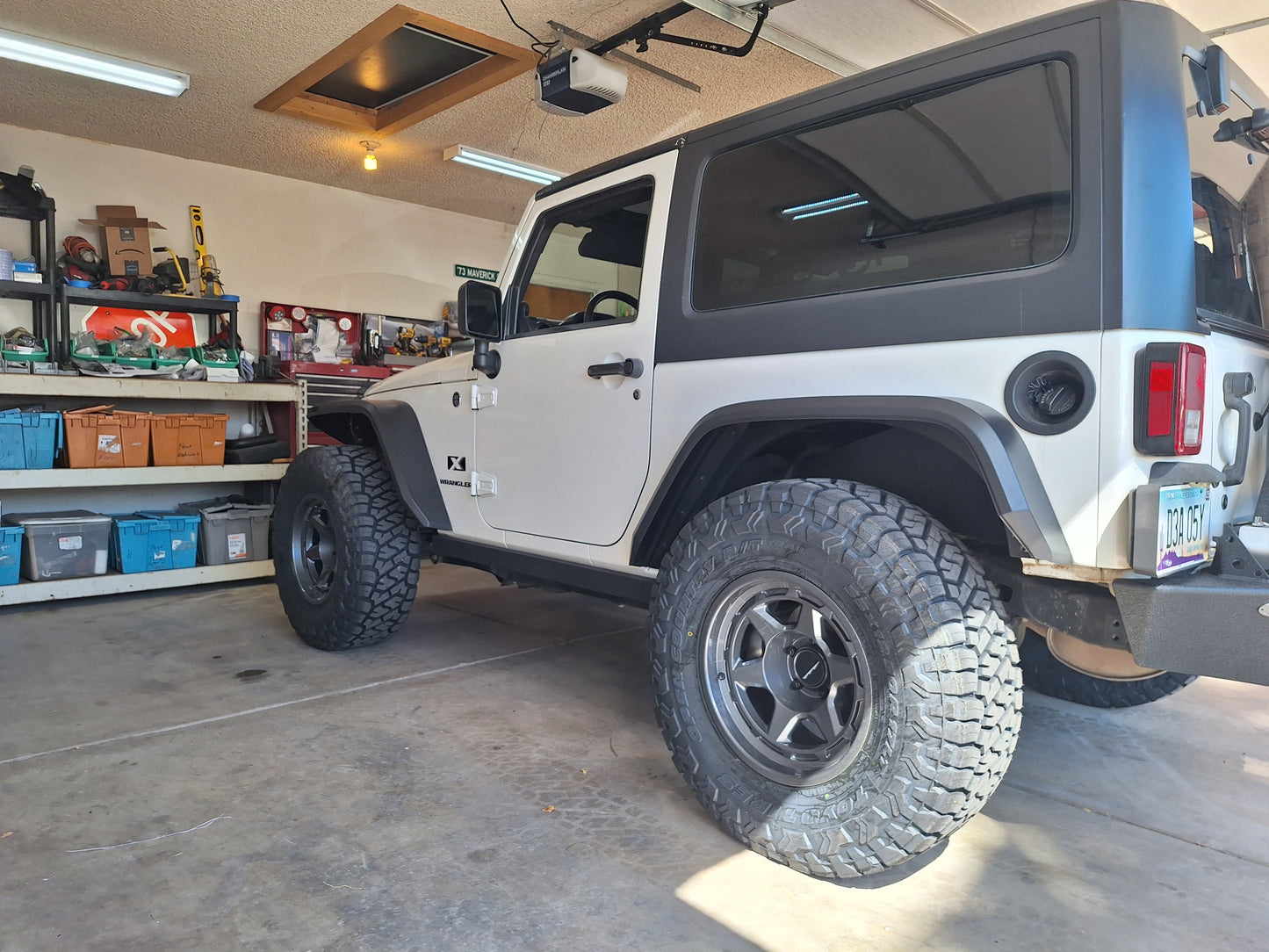 Smittybilt 2007-2018 Wrangler JK 2 Door SRC Classic Rock Rails "Rubi Rails"