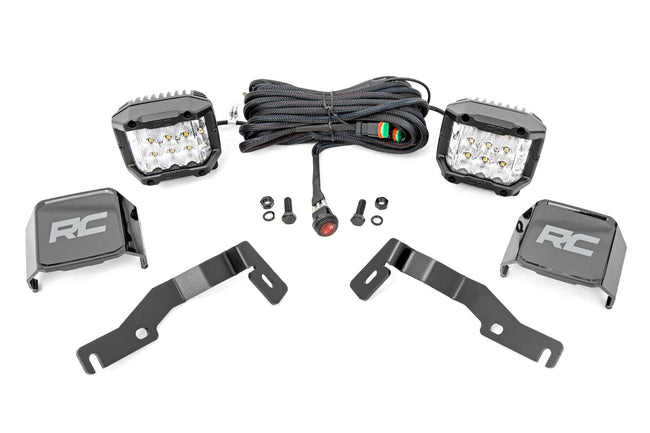 LED Light Kit | Ditch Mount |  3" OSRAM | Wide | Toyota Tacoma 2WD/4WD (24-26)