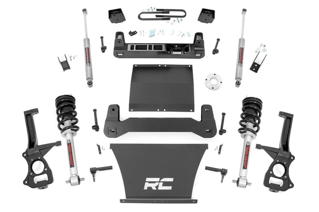 6 Inch Lift Kit |Mono Leaf Rear | N3 Struts | GMC Sierra 1500 2WD (2025-2026)
