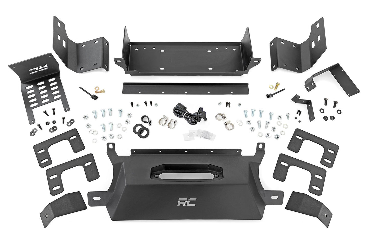 Rough Country Hidden Winch Mount 21-24 Ford Bronco 4WD