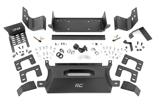 Rough Country Hidden Winch Mount 21-24 Ford Bronco 4WD