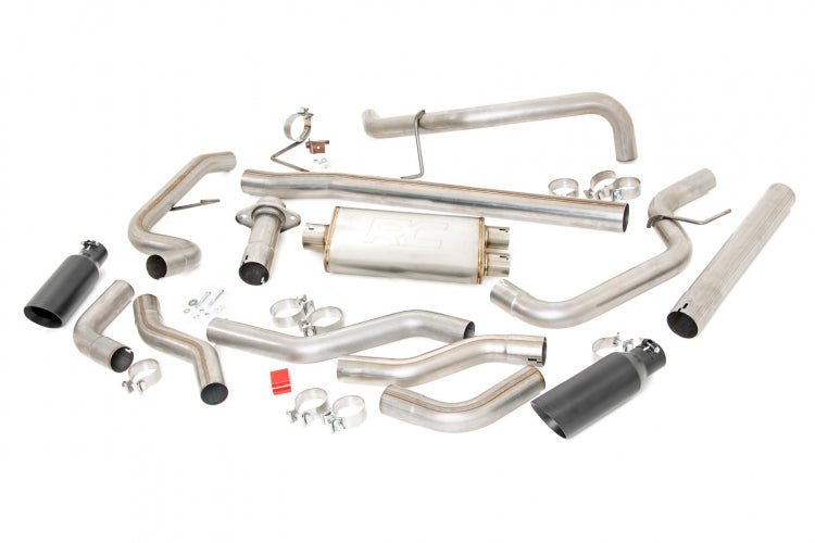 Rough Country Performance Cat-Back Exhaust | 2.7/3.5/5.0L | Ford F-150 (21-23)