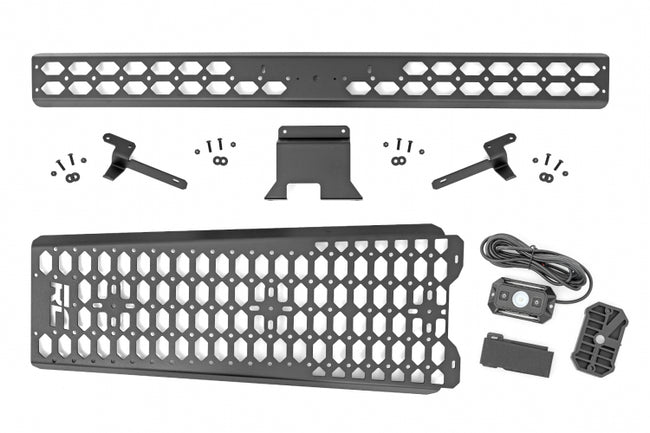 Rough Country Molle Mounting Panel w/ LED Dome Light | Overhead | Ford Bronco 4Dr (21-23)