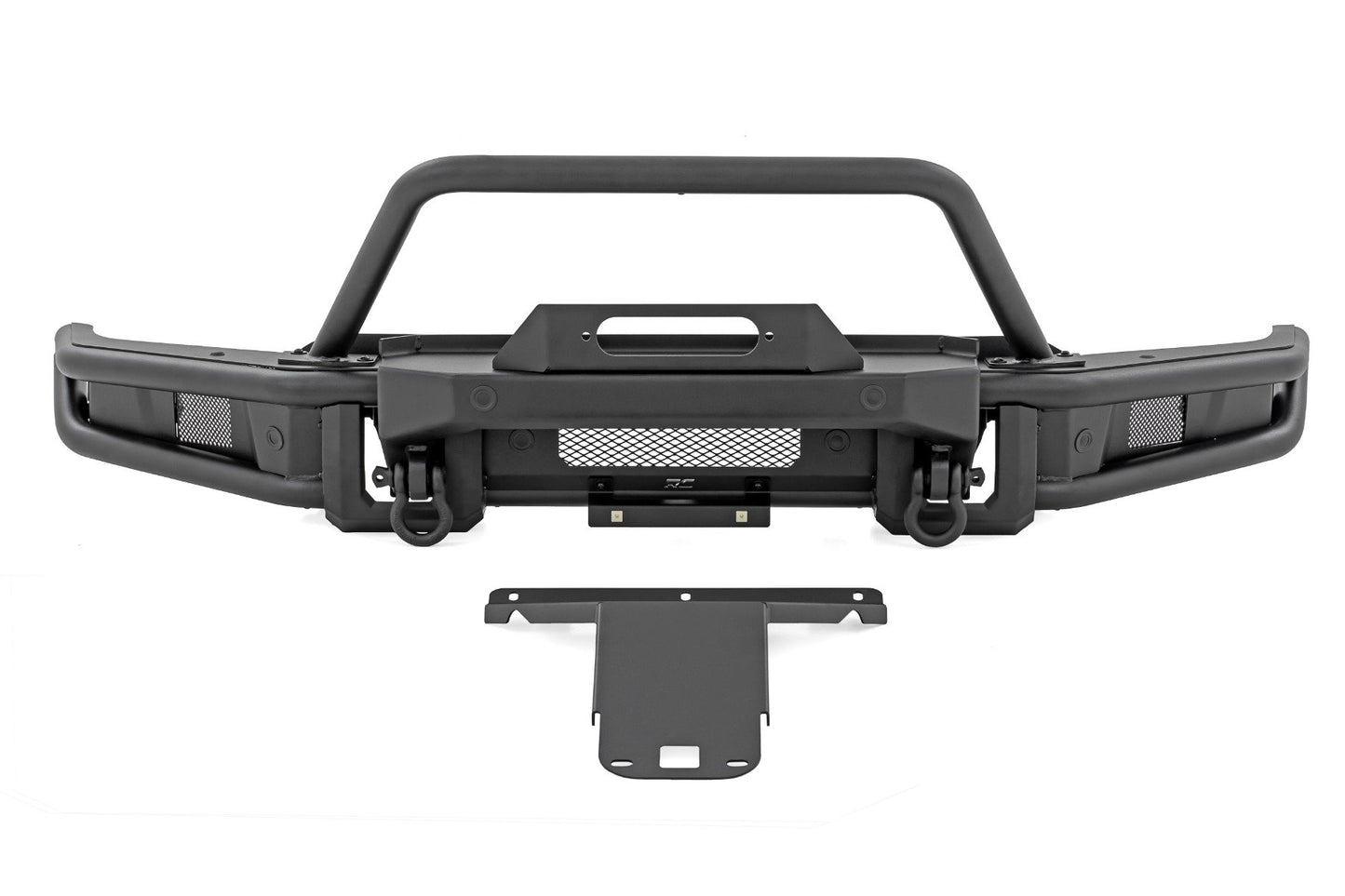 Rough Country Ford F-150 2021-2023 Tubular Front Bumper With Winch Plate