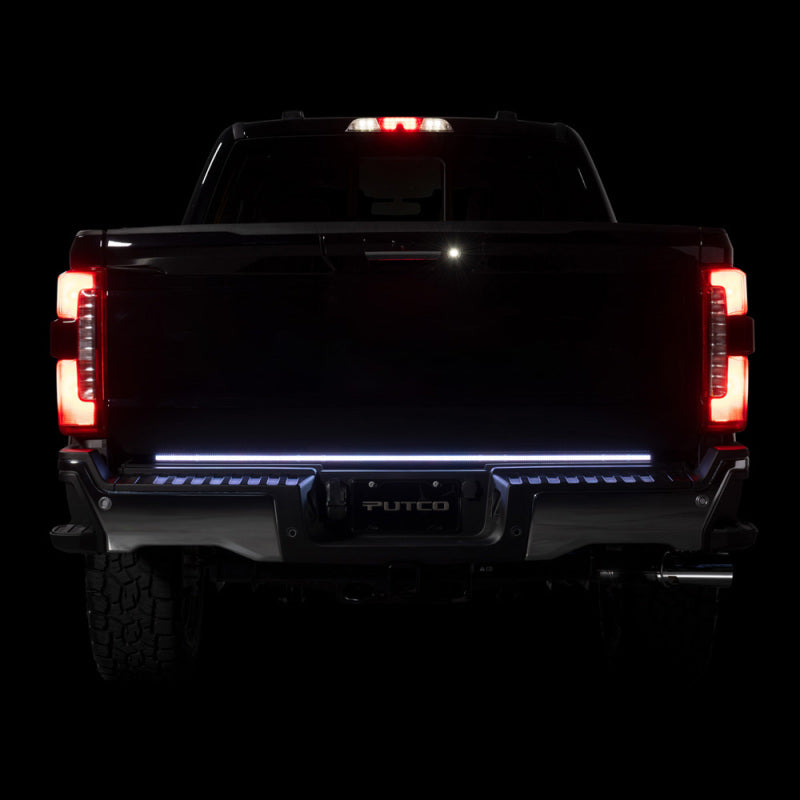 Putco 2021+ Ford F150 w/Factory LED Taillamps & OBS 60in Freedom Blade LED Tailgate Light Bar