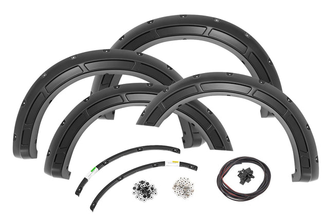 Defender Pocket Fender Flares | D1 Stone Gray | Ford F-250/F-350 Super Duty (23-25)