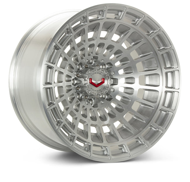 Vossen LCX-04 22x10 - 6x139.7 - ET18 - Super Deep - 78.1 - Brushed Gloss Clear Wheel