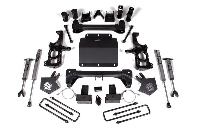 Zone Offroad 2020 Chevy/GM 2500HD/3500HD 5in Suspension System - W/ Overload