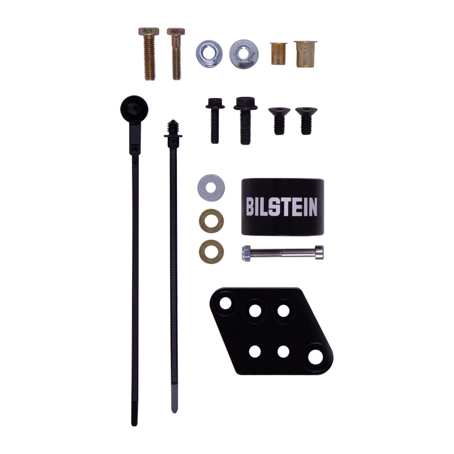 Stage 2 Package Bilstein B8 5160 Series 18-24 Jeep Wrangler Front and Rear Shocks For 2-3" Lift