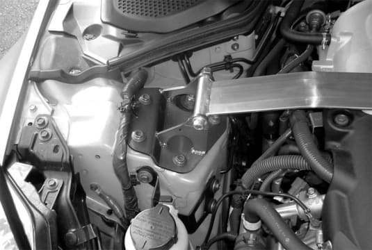 Cusco Strut Bar OS Front Z33 350Z 03-06