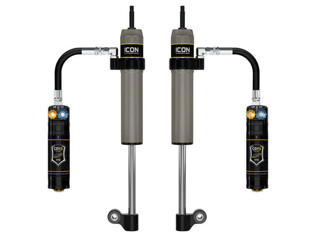 ICON 05-23 Toyota Tacoma Rear VS 2.5 Alum RXT Shock Absorbers Remote Resi w/ CDXS Pair