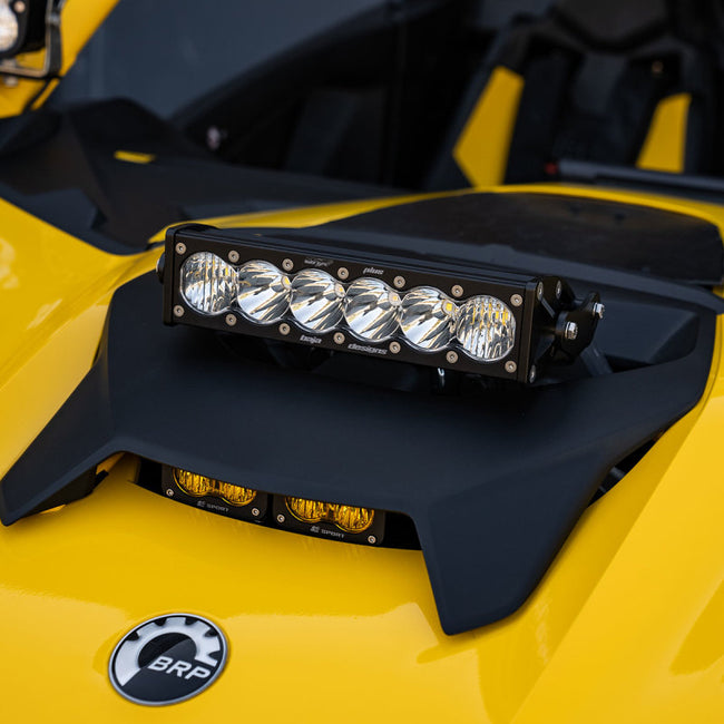 Baja Designs Can-Am, Maverick R, Clear 10in OnX6+ Shock Tower Kit