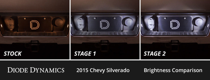 Diode Dynamics 14-18 Chevrolet Silverado Interior LED Kit Cool White Stage 1