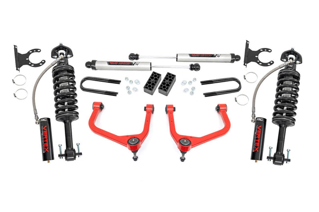 3.5 Inch Lift Kit | Vertex/V2 | Rear Mono Leaf | Chevy Silverado 1500 (22-24)