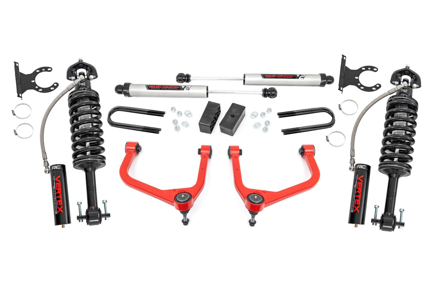 3.5 Inch Lift Kit | Mono Leaf Rear | Vertex/V2 | GMC Sierra 1500 (19-24)