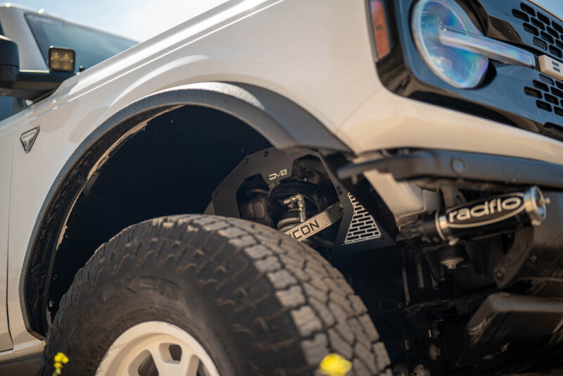 DV8 Offroad 21-25 Ford Bronco Addictive Desert Designs Front Inner Fender Liners