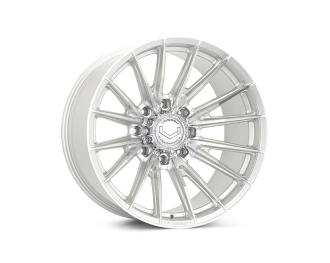 Vossen HFX-2 20x10 - 8x180 - ET18 - Super Deep Face - 124.3 - Silver Polished Wheel