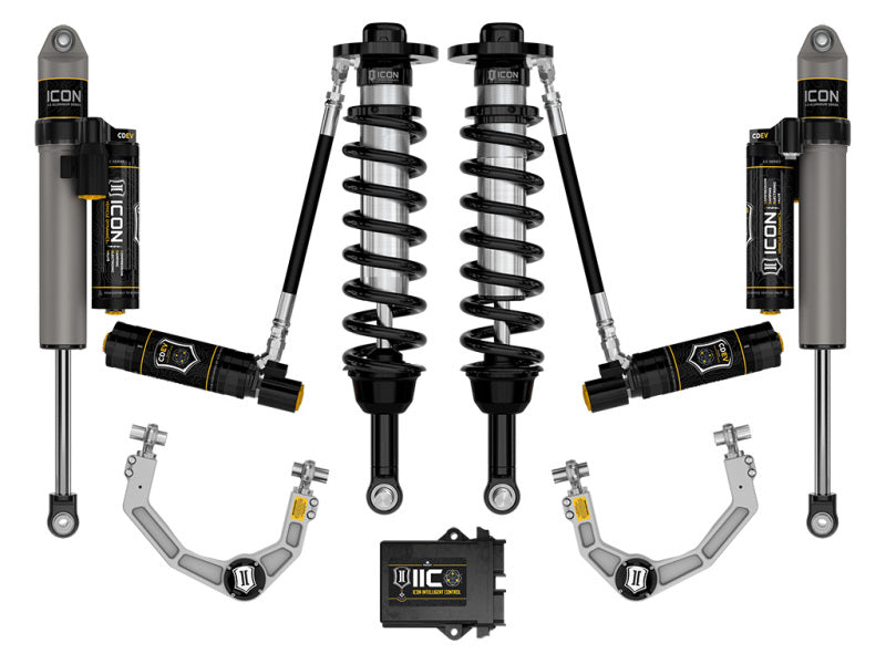 ICON 21-24 Ford F150 4WD 2.75-3.5in Stage 5 Suspension System - Billet UCA