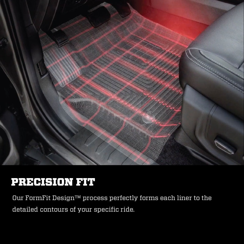 Husky Liners 2022-2024 Ford Maverick X-act Contour Series 2nd Seat Floor Liner - Black