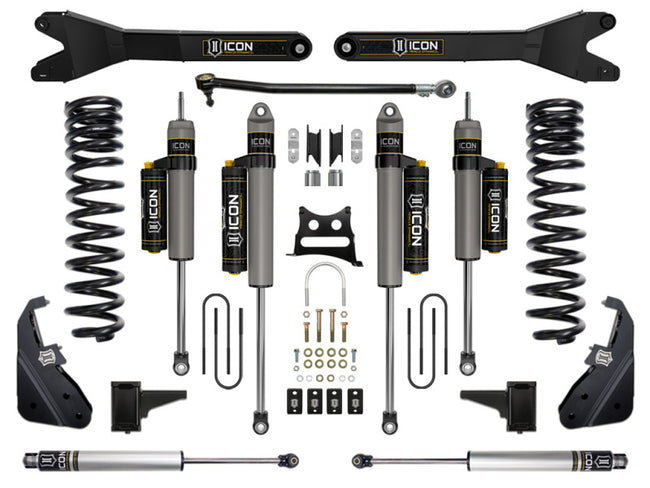 ICON 17-19 Ford F250/F350 4.5in Stage 5 Suspension System w/ Radius Arms