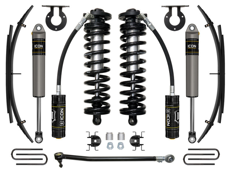 ICON 17-24 Ford F-250/F-350 2.5-3in Stage 2 Coilover Conversion System w/ Expansion Pack