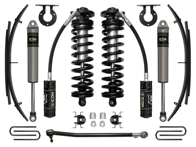 ICON 17-24 Ford F-250/F-350 2.5-3in Stage 2 Coilover Conversion System w/ Expansion Pack